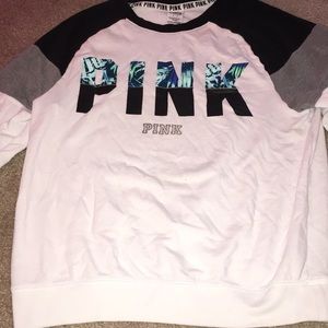 Pink long sleeve shirt